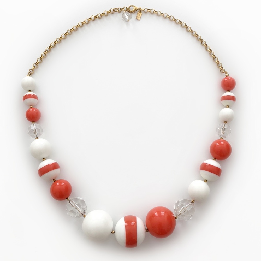 Kate Spade "Have A Ball" Chunky Statement Necklace